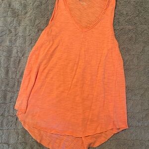 American Eagle Outfitters Vivid Orange Tank Top
